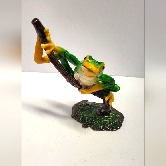 Bejeweled small green rhinestone keepsake/Trinket box - Picture 2 of 5